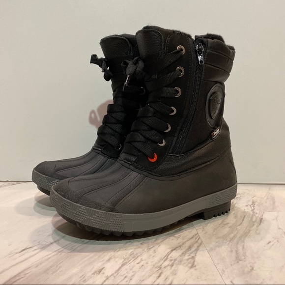 New! Pajar Selma Waterproof Black Duck Boot 8L US - Picture 14 of 14